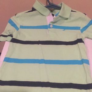 Nautica boys collard shirt